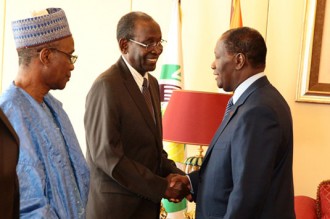 Côte d'Ivoire  : Alassane Ouattara et le Niger au palais